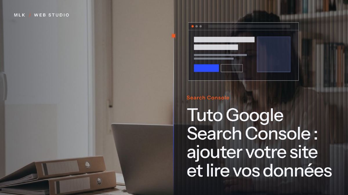 Rapport Performances de Google Search Console ouvert dans un navigateur