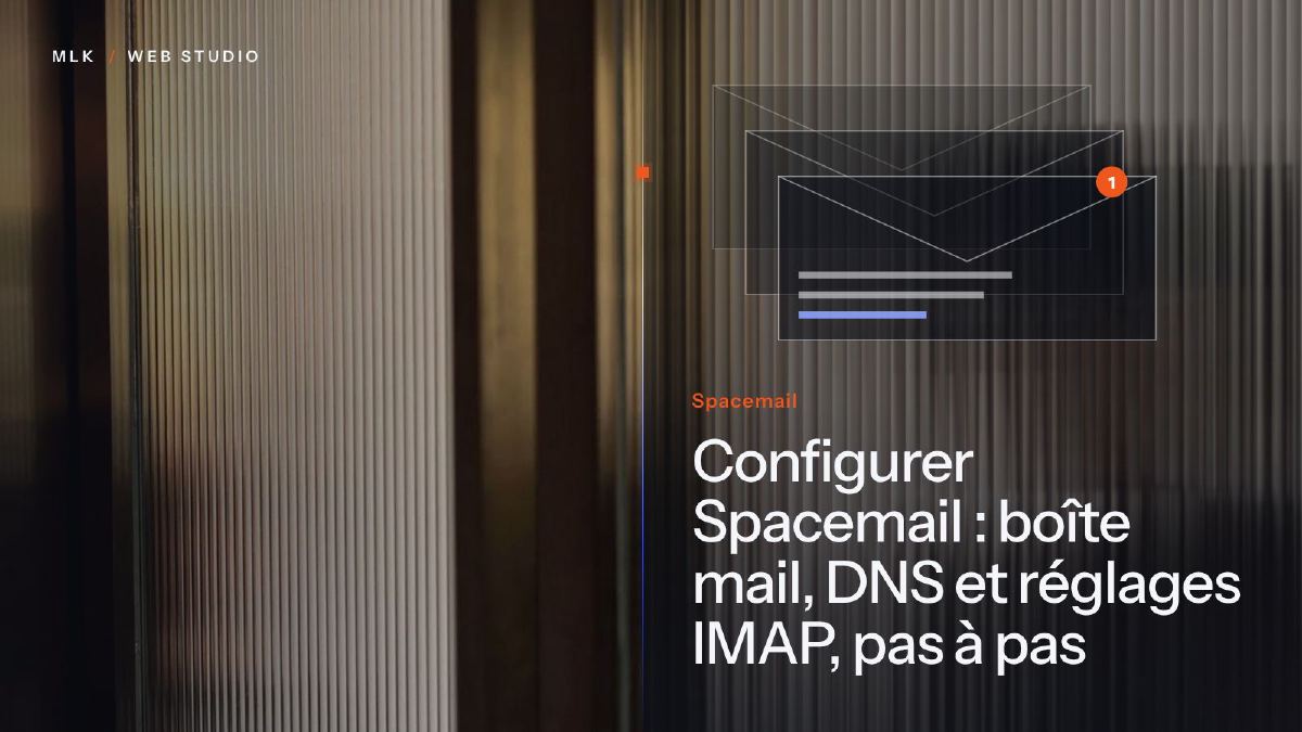 Boîte mail Spacemail reliée à un domaine par ses enregistrements MX, SPF et DKIM