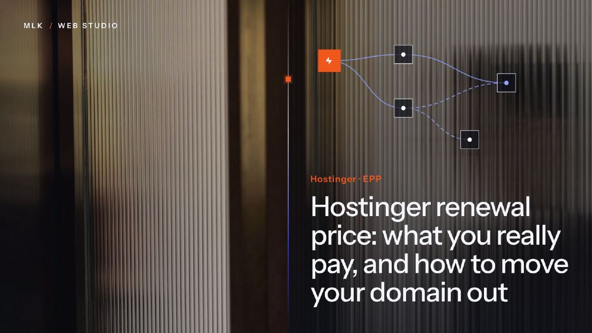 Moving a domain out of Hostinger: transfer lock off, EPP code, new registrar