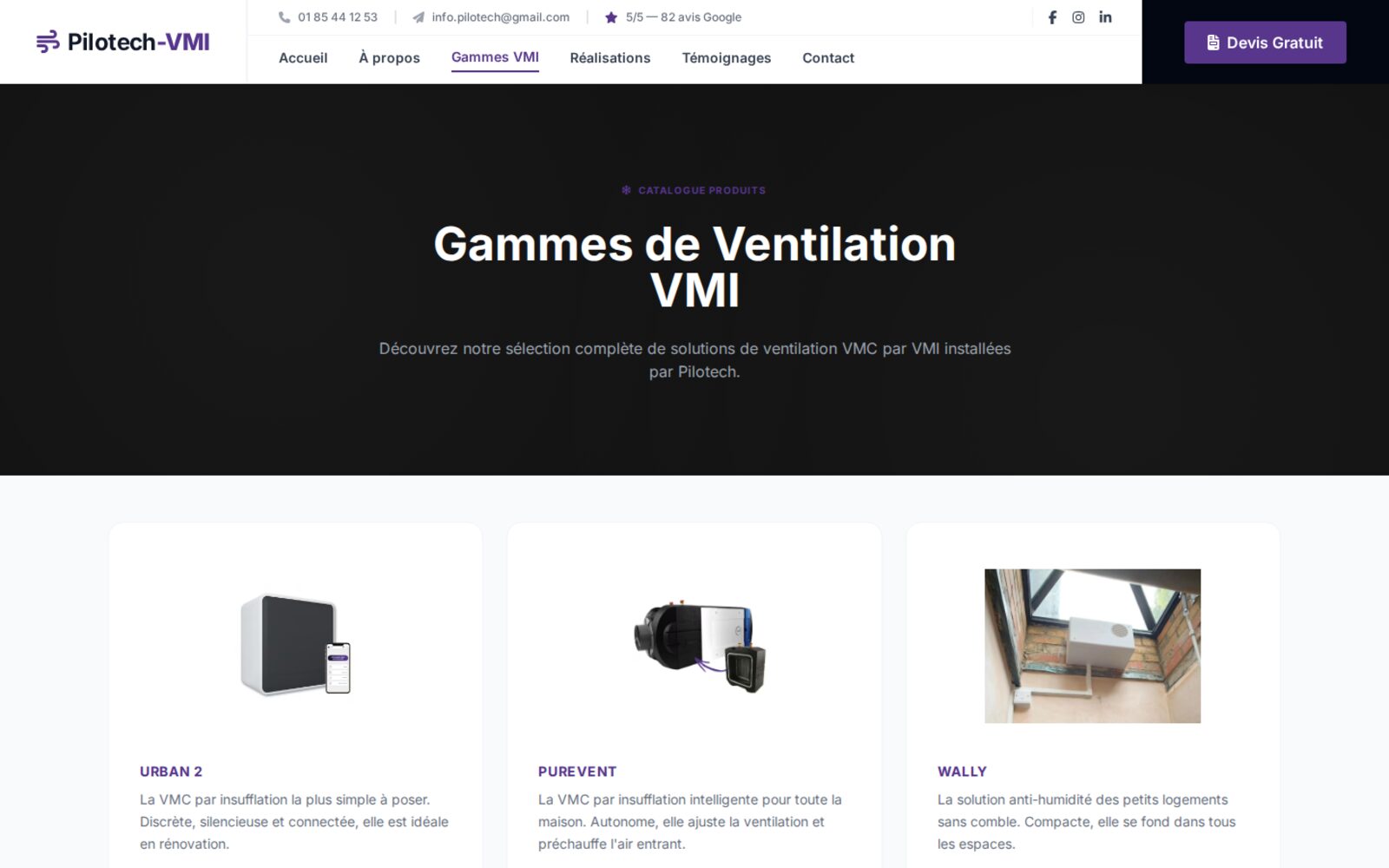 Website Pilotech VMI (pilotech-vmi.fr)